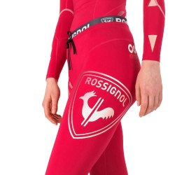 трико женского комбинезона Rossignol W Infini Compression Race Tights вишнёвый